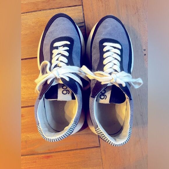 GOODNEWS KOOK SNEAKER IN NAVY, low-top runner US 9/7.5 EUR 40 Made in Portugal - Picture 10 of 14